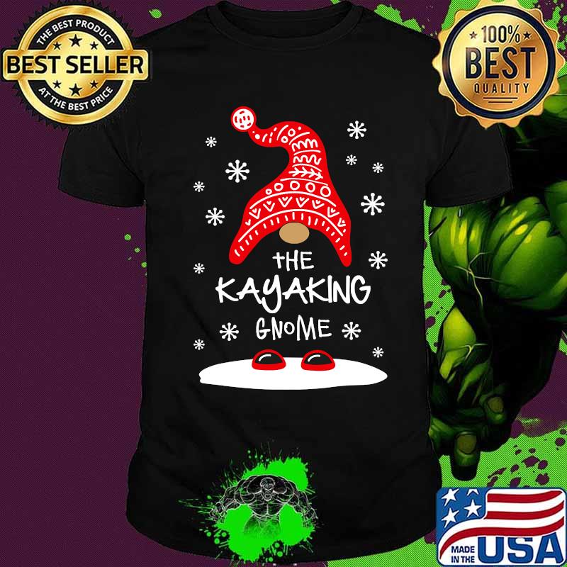 The Kayaking Gnome Christmas Shirt