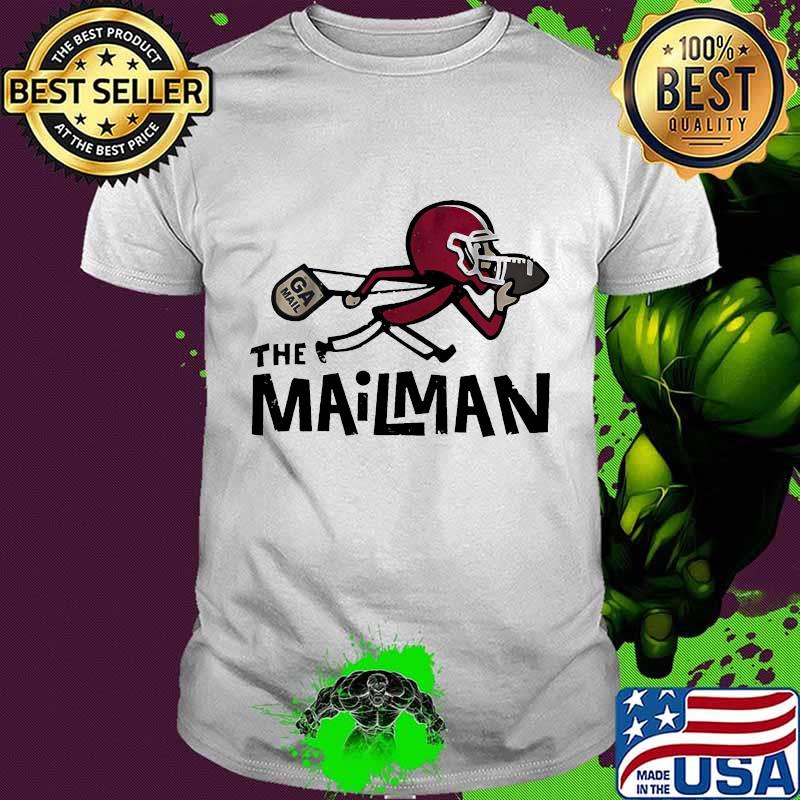 The mailman ga mail football shirt
