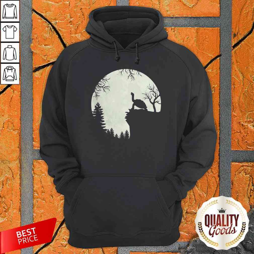 Top Howling Turtle The Moon Shirt