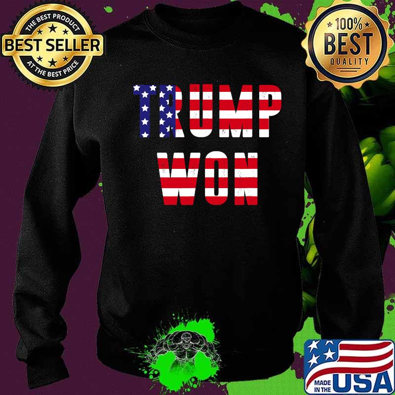 Trump won 2020 presidential election 2020 s Sweater Trump won 2020 presidential election 2020 s Sweater