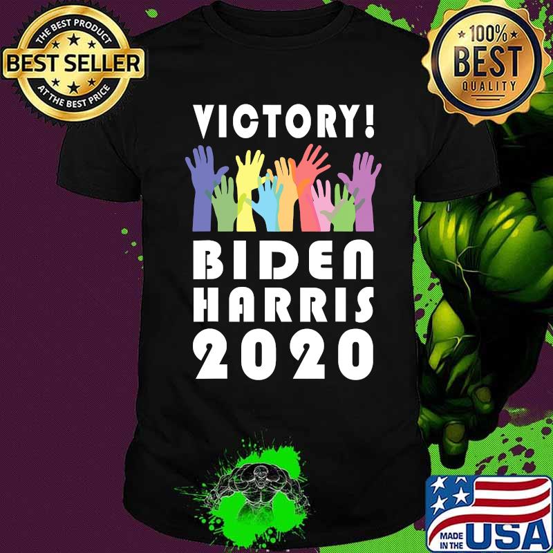 Victory biden harris 2020 president election celebration shirt Victory biden harris 2020 president election celebration shirt