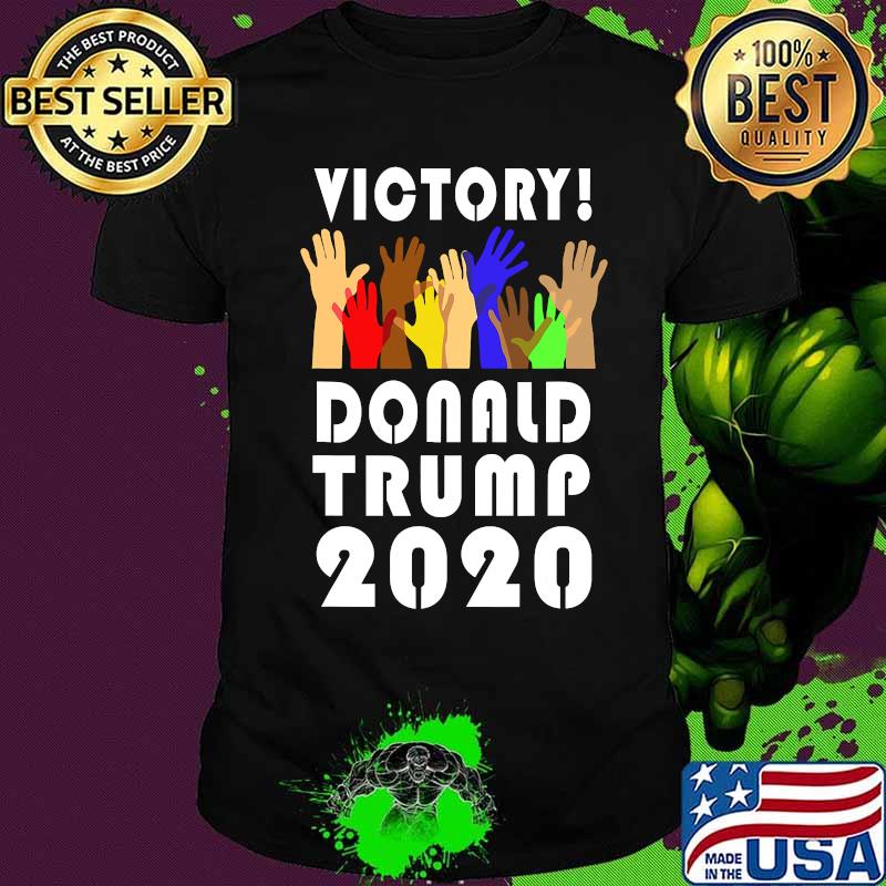 Victory Donald Trump 2020 Hand LGBT Shirt