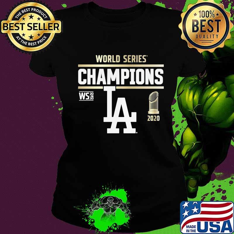 World series champions WS 2020 los angles s Ladies tee World series champions WS 2020 los angles s Ladies tee