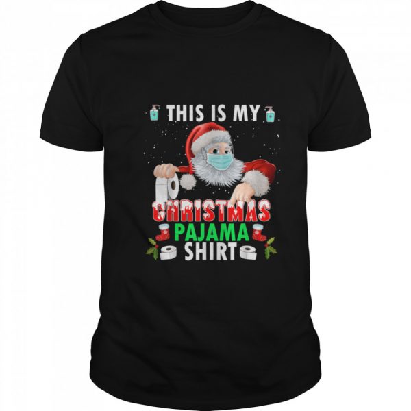 This-Is-My-Christmas-Pajama-Santa-With-Mask-Christmas-2020-Classic-Mens-T-shirt-600x600-1.jpg
