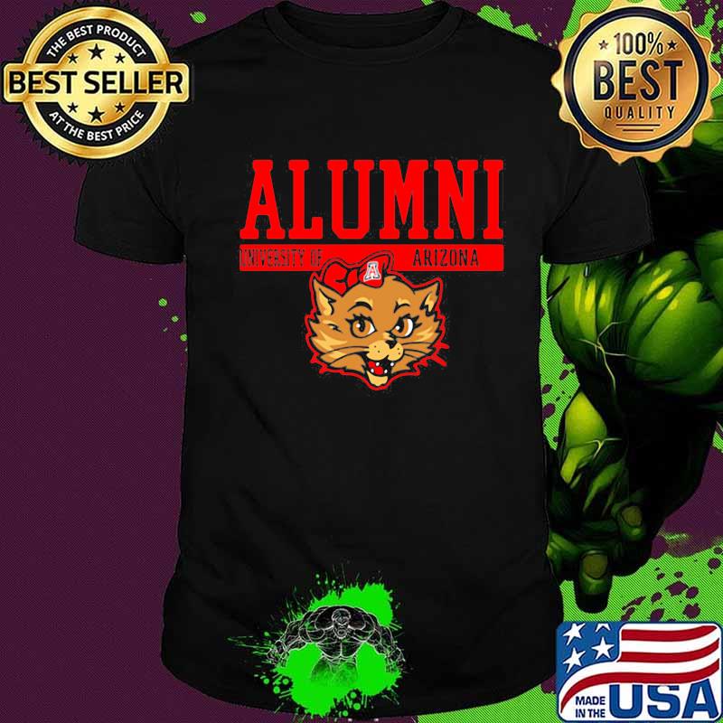 Alumni University Of Arizona Alumni Wildcat Red Bow Shirt