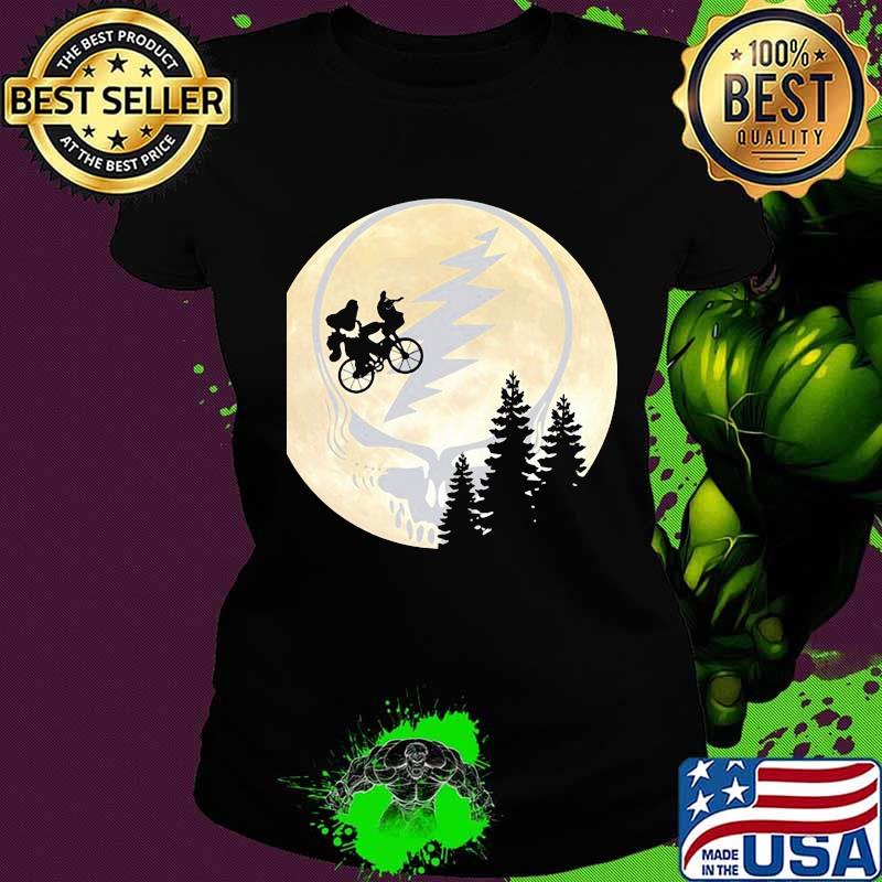 Bear Cycling The Moonblood Grateful Dead Shirt Ladies tee Bear Cycling The Moonblood Grateful Dead Shirt Ladies tee