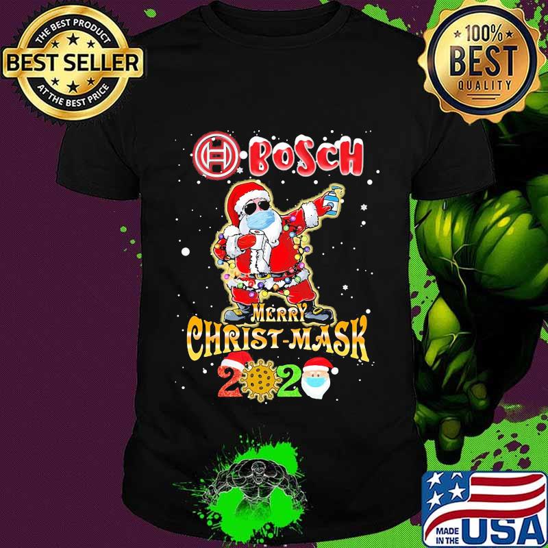 Bosch Merry Christmas 2020 Covid 19 Toilet Paper Santa Claus Wear Mask Shirt