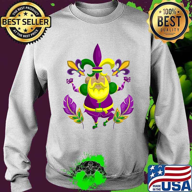 Carnival Clown Costume Party New Orleans Mardi Gras Shirt Sweater Carnival Clown Costume Party New Orleans Mardi Gras Shirt Sweater