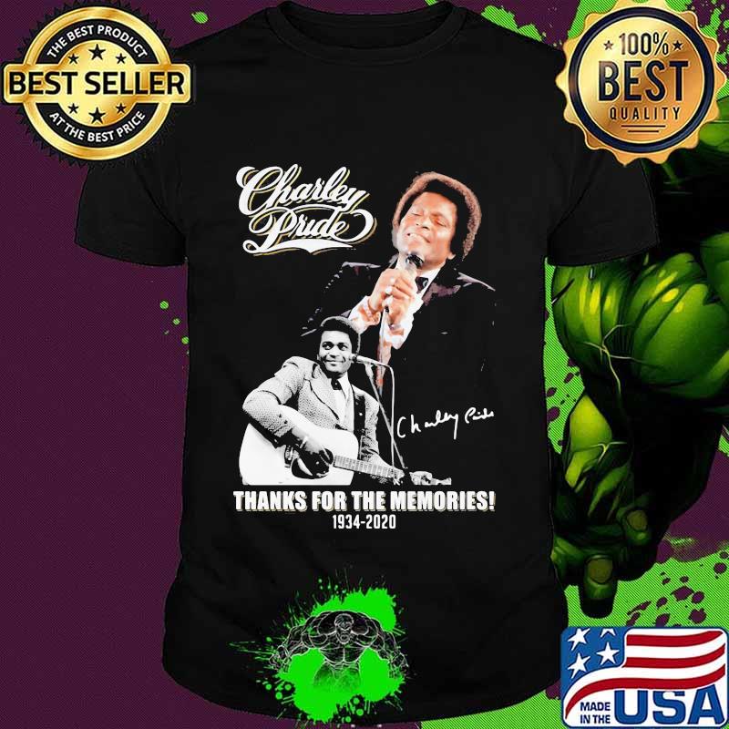 Charley Pride 1934 2020 Thank You For The Memories Signature Shirt Charley Pride 1934 2020 Thank You For The Memories Signature Shirt