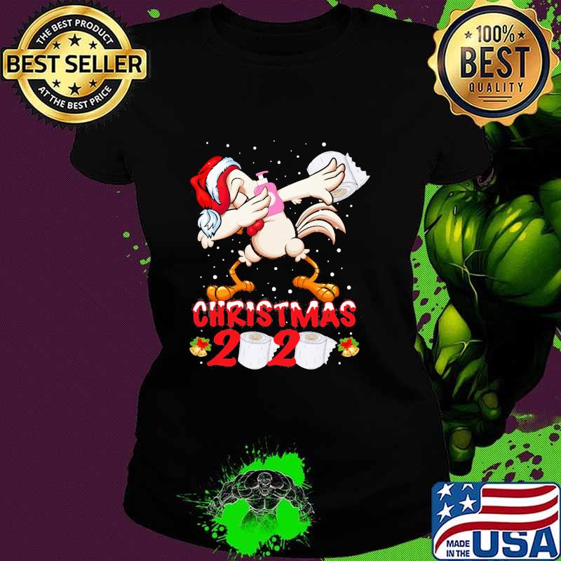 Chicken Dabbing Wear Santa Hat 2020 Toilet Paper Covid 19 Christmas Shirt Ladies tee Chicken Dabbing Wear Santa Hat 2020 Toilet Paper Covid 19 Christmas Shirt Ladies tee