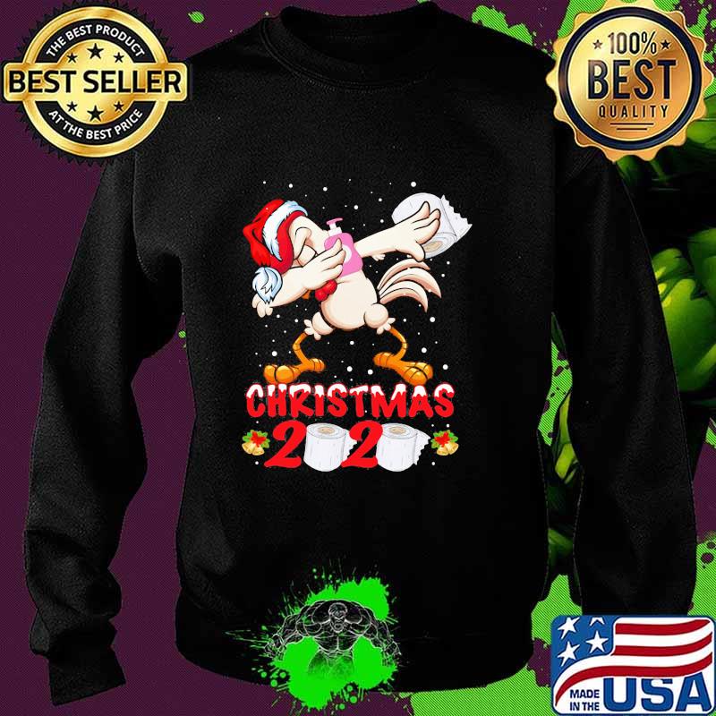 Chicken Dabbing Wear Santa Hat 2020 Toilet Paper Covid 19 Christmas Shirt Sweater Chicken Dabbing Wear Santa Hat 2020 Toilet Paper Covid 19 Christmas Shirt Sweater