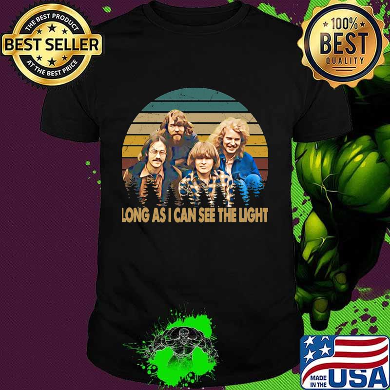 Creedence Clearwater Revival Long As I Can See The Light Vintage Shirt