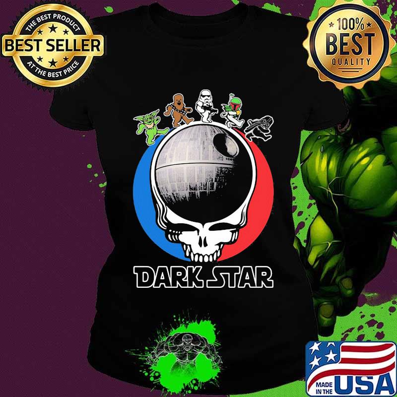 Dark Star Bear Skull Grateful Dead Usa Shirt Ladies tee Dark Star Bear Skull Grateful Dead Usa Shirt Ladies tee