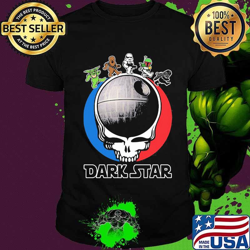 Dark Star Grateful Dead Steal Your Face Skull Dancing Bear Us Shirt