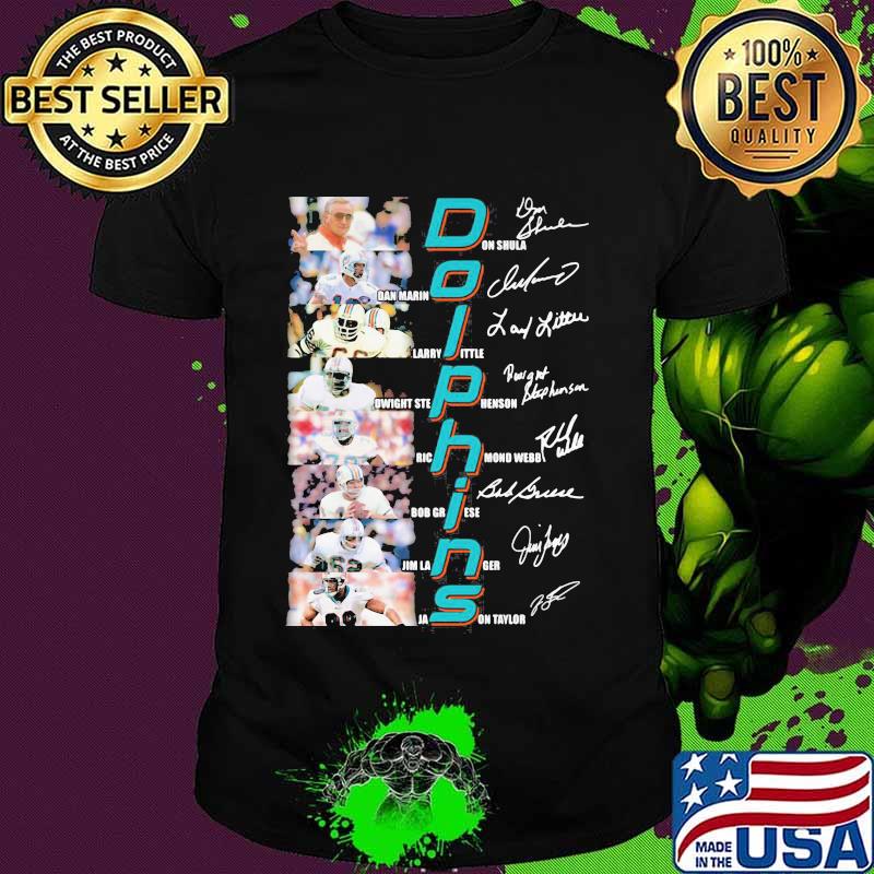 Dolphins Name Player Team Football Signature Shirt