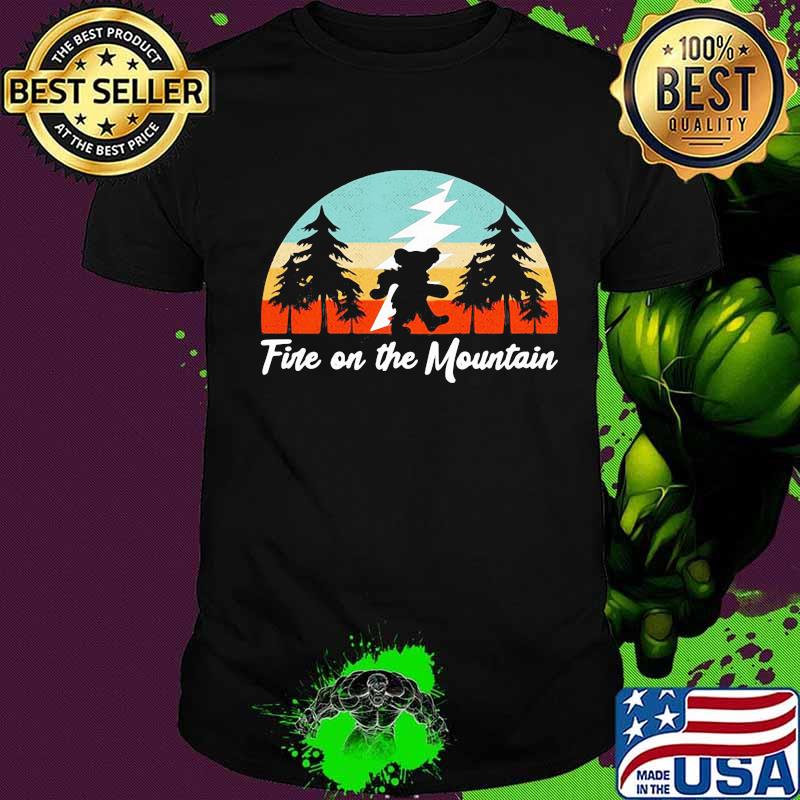 Fire On The Mountain Grateful Dead Vintage Shirt