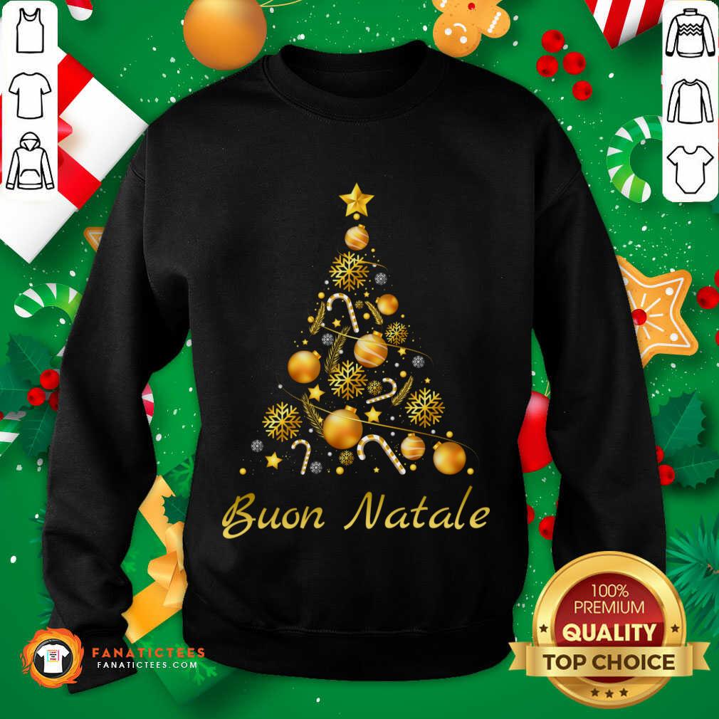 Funny Buon Natale Christmas Italy T-Shirt