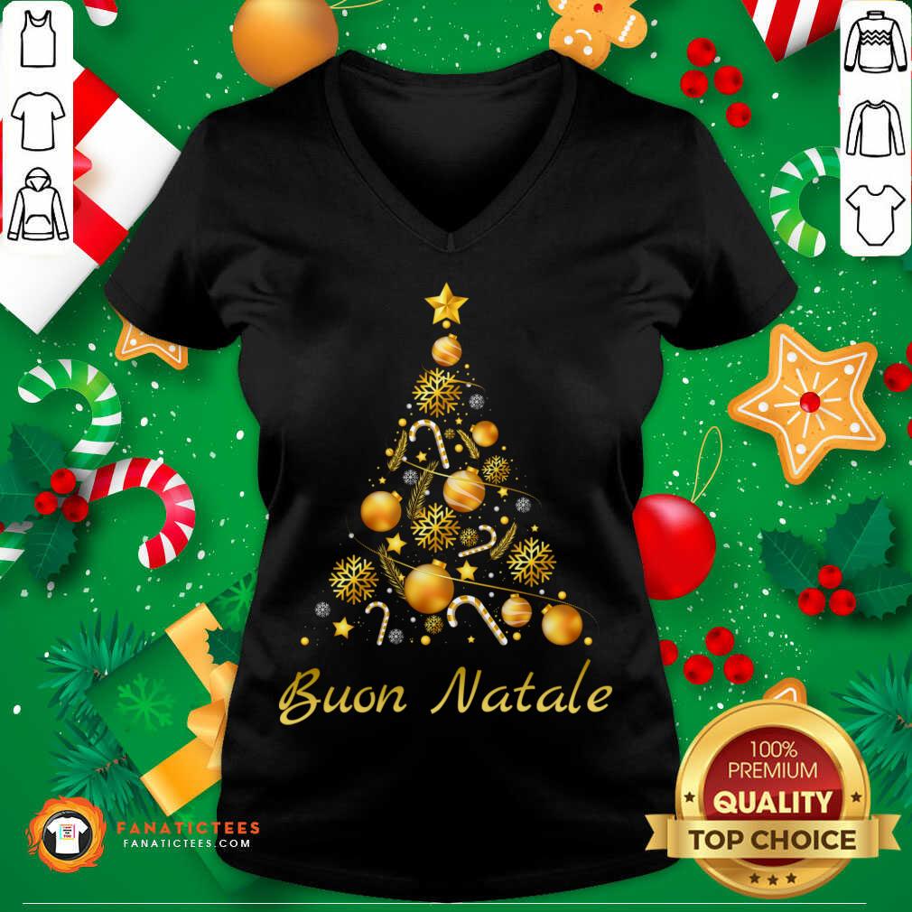 Funny Buon Natale Christmas Italy T-Shirt