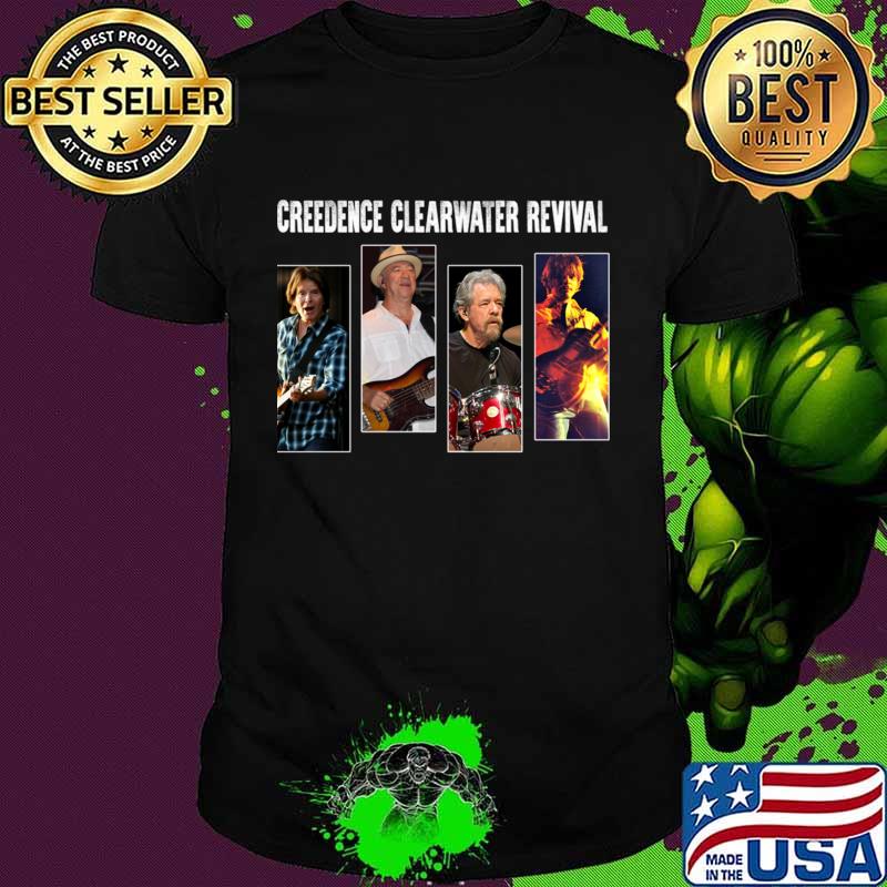 Graphic Creedence Clearwater Revival In Concert Camiseta Ajustable Shirt