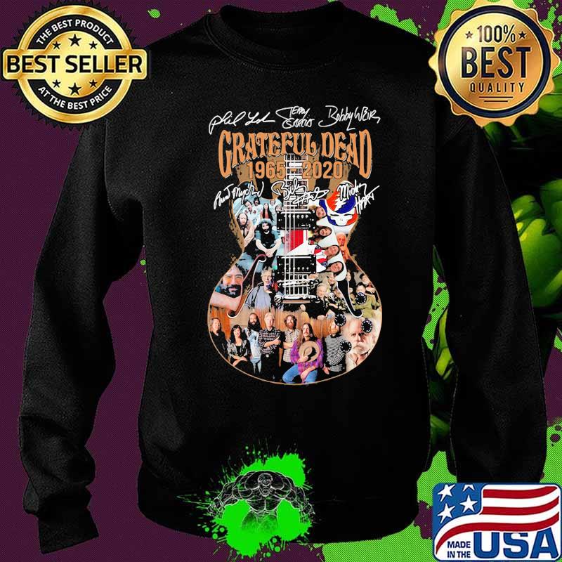 Grateful Dead 1965 2020 Signuature Guitar Shirt Sweater Grateful Dead 1965 2020 Signuature Guitar Shirt Sweater