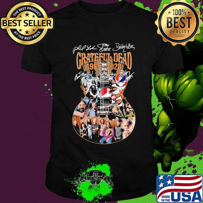 Grateful Dead 1965 2020 Signuature Guitar Shirt