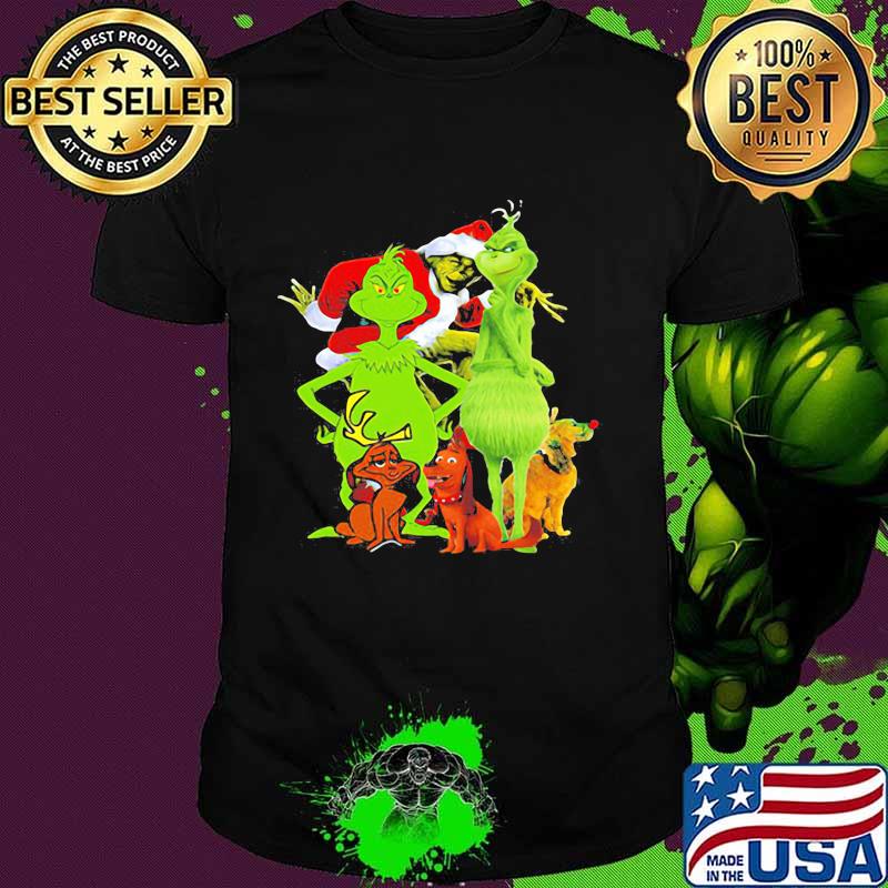 Grinch And Dog Merry Christmas Shirt