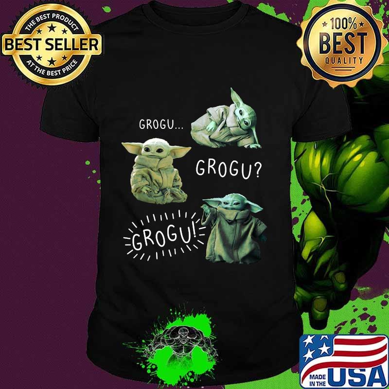 Grogu Grogu Grogu Yoda Star Wars The Mandalorian R14 Shirt