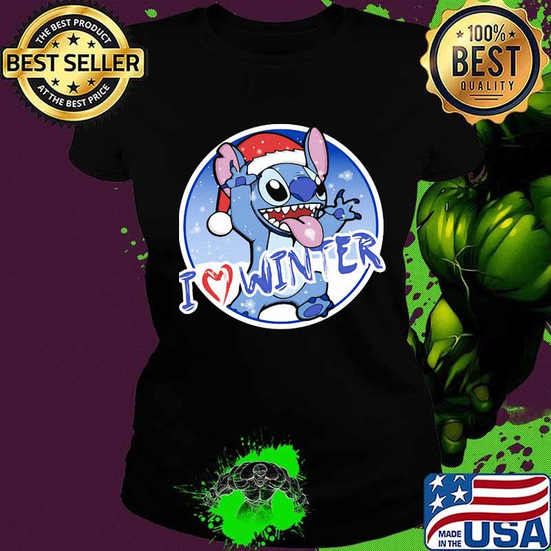 I Love Winner Stitch Wear Santa Hat Xmas Shirt Ladies tee I Love Winner Stitch Wear Santa Hat Xmas Shirt Ladies tee