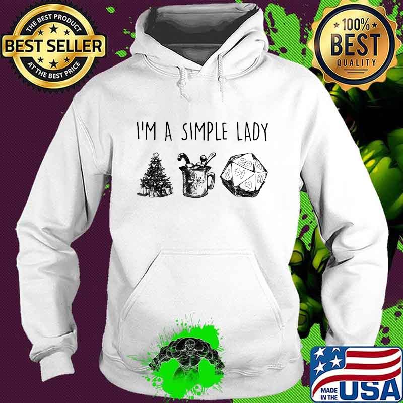 I’m A Simple Lady Xmas Tree Merry Christmas Shirt Hoodie I’m A Simple Lady Xmas Tree Merry Christmas Shirt Hoodie