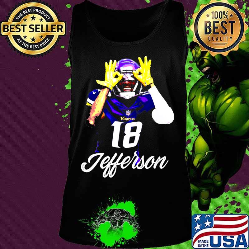 Justin Jefferson Vikings Football Shirt Tank top Justin Jefferson Vikings Football Shirt Tank top