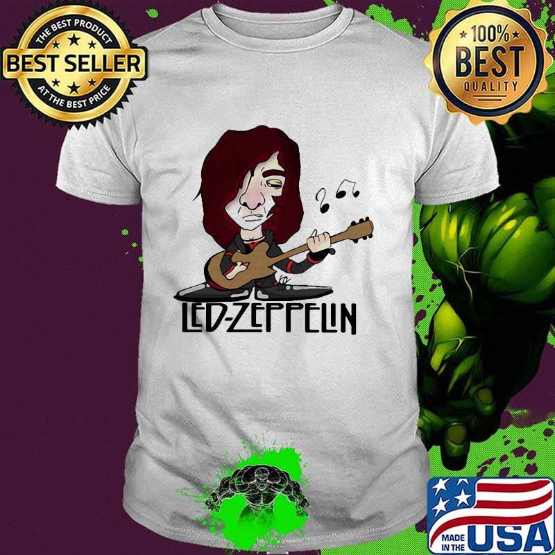 Led Zeppelin Guitar Music Shirt
