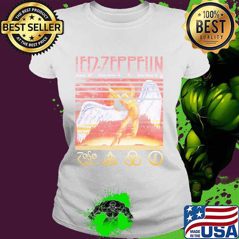 Led Zeppelin Swan Song Logo Vintage Shirt Ladies tee Led Zeppelin Swan Song Logo Vintage Shirt Ladies tee