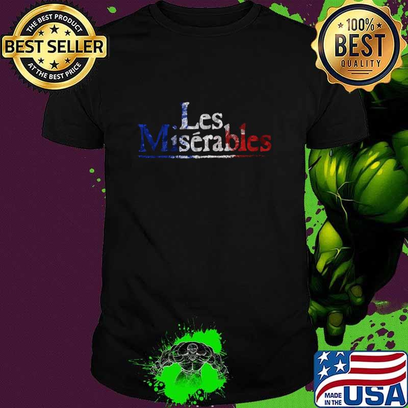 Les Miserable France Proud American Flag Shirt