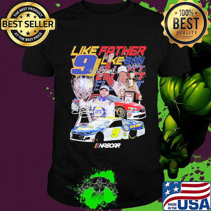 Like Father Like Son Nascar The Cup Signuature Shirt