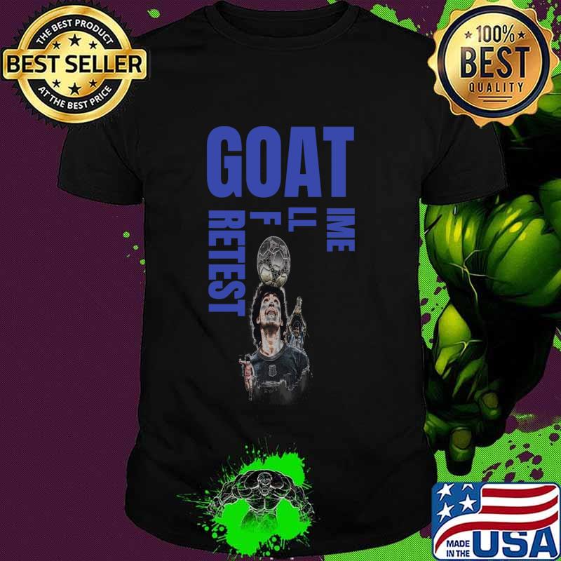 Maradona Goat Greatest Of All Time Shirt