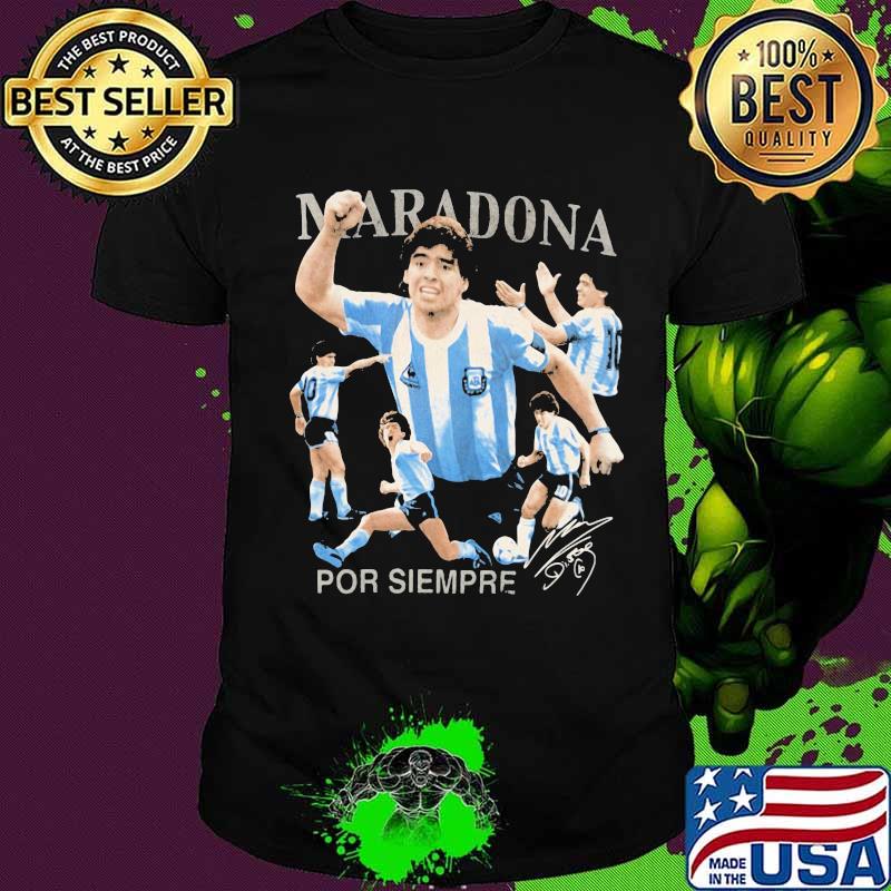 Maradona Por Siempre Signuature Legend Football Shirt