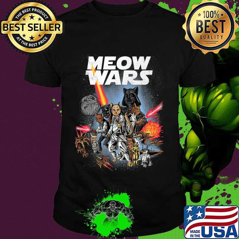 Meow Wars Cat Wars Cat Lover Shirt
