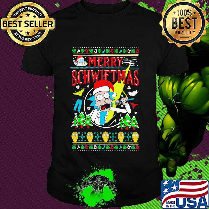 Merry Schwiftmas Rick and Morty shirt