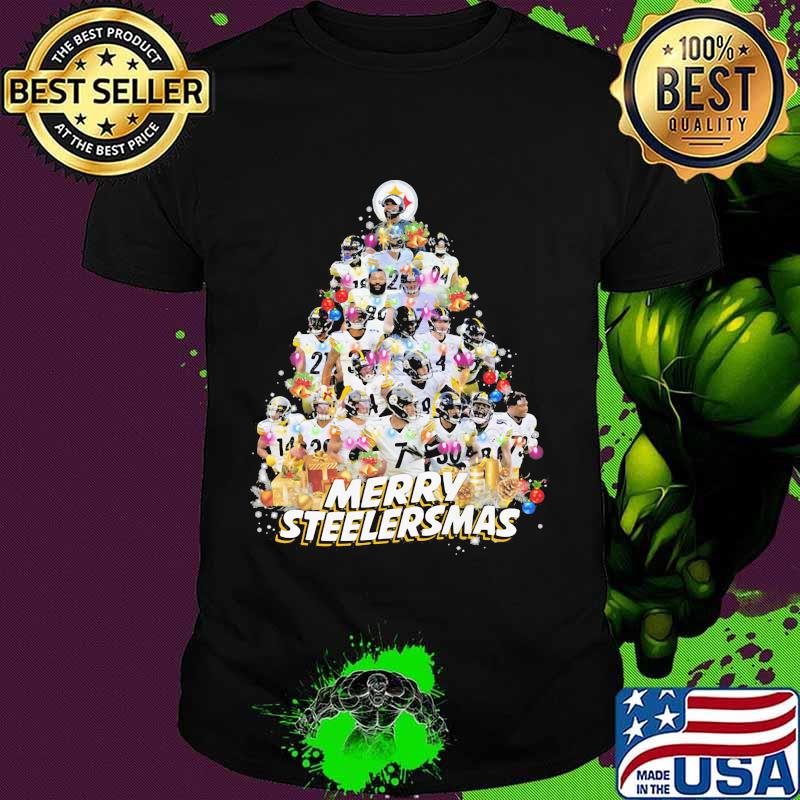 Merry Steelersmas Xmastree Pittsburgh Steelers Football Shirt