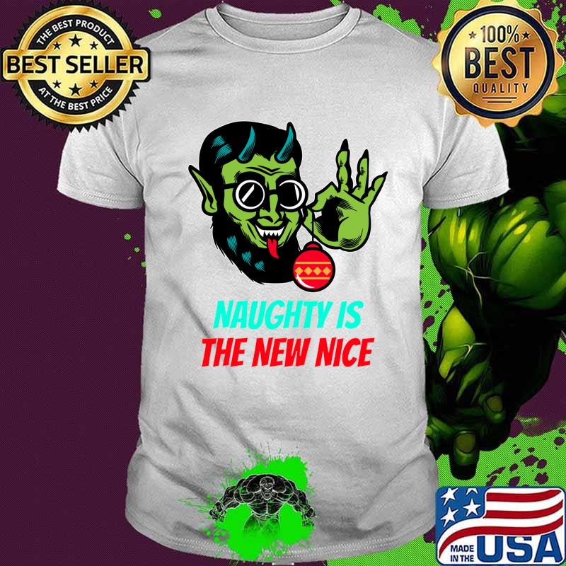 Naughty Is The New Nice Krampus Xmas Shirt