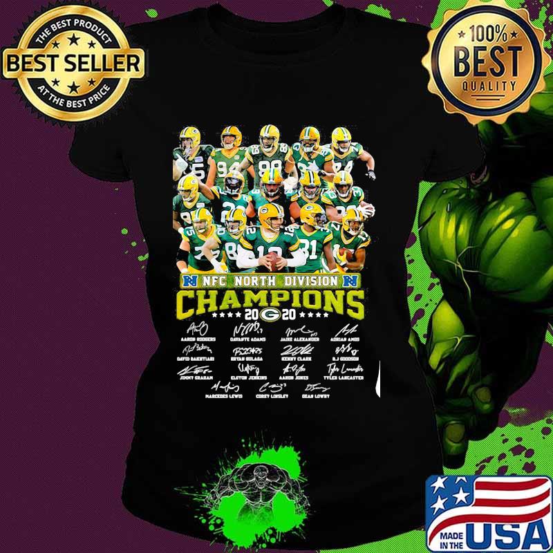 Nfc North Division Champions 2020 Signature Shirt Ladies tee Nfc North Division Champions 2020 Signature Shirt Ladies tee