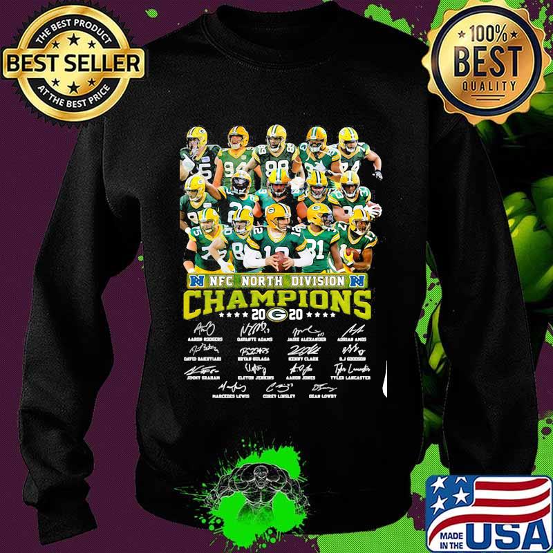 Nfc North Division Champions 2020 Signature Shirt Sweater Nfc North Division Champions 2020 Signature Shirt Sweater