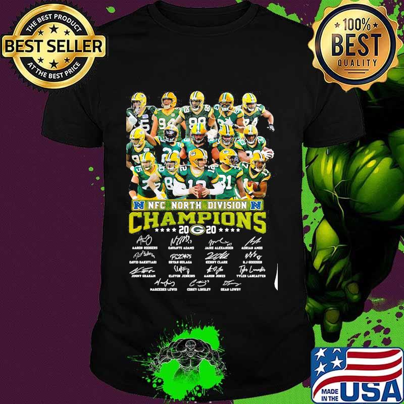 Nfc North Division Champions 2020 Signature Shirt Nfc North Division Champions 2020 Signature Shirt