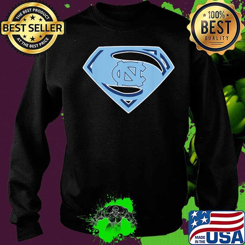 North Carolina Tar Heels Football Superman Shirt Sweater North Carolina Tar Heels Football Superman Shirt Sweater