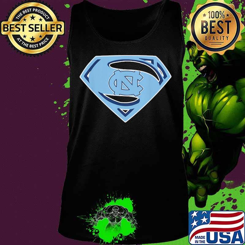 North Carolina Tar Heels Football Superman Shirt Tank top North Carolina Tar Heels Football Superman Shirt Tank top