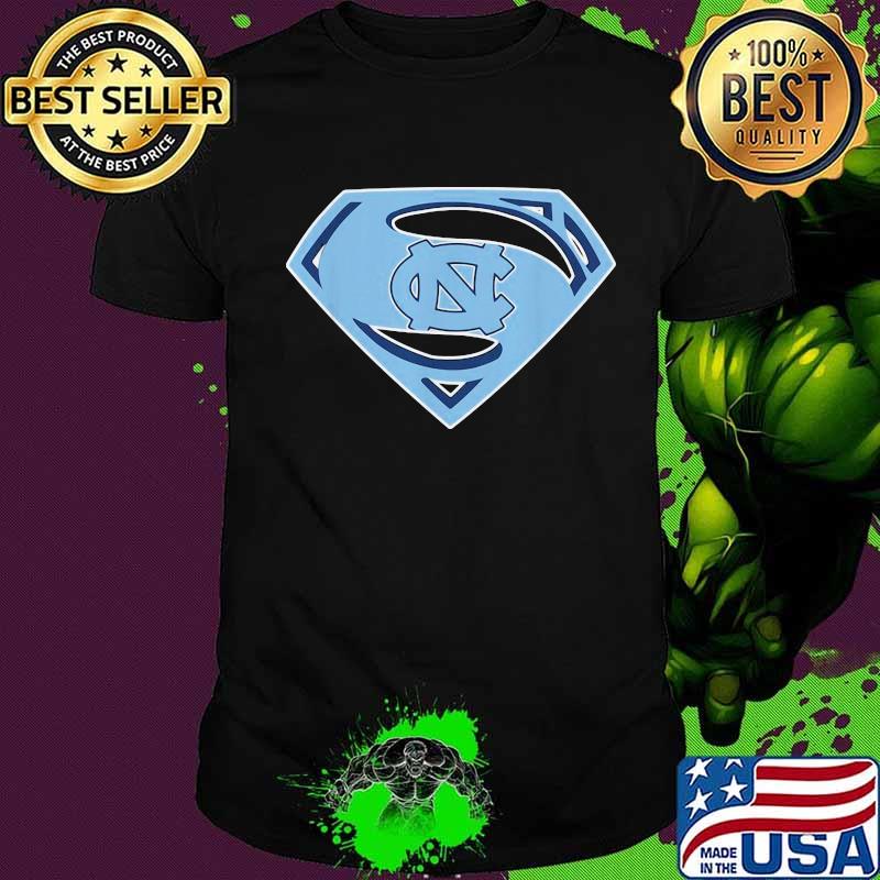 North Carolina Tar Heels Football Superman Shirt