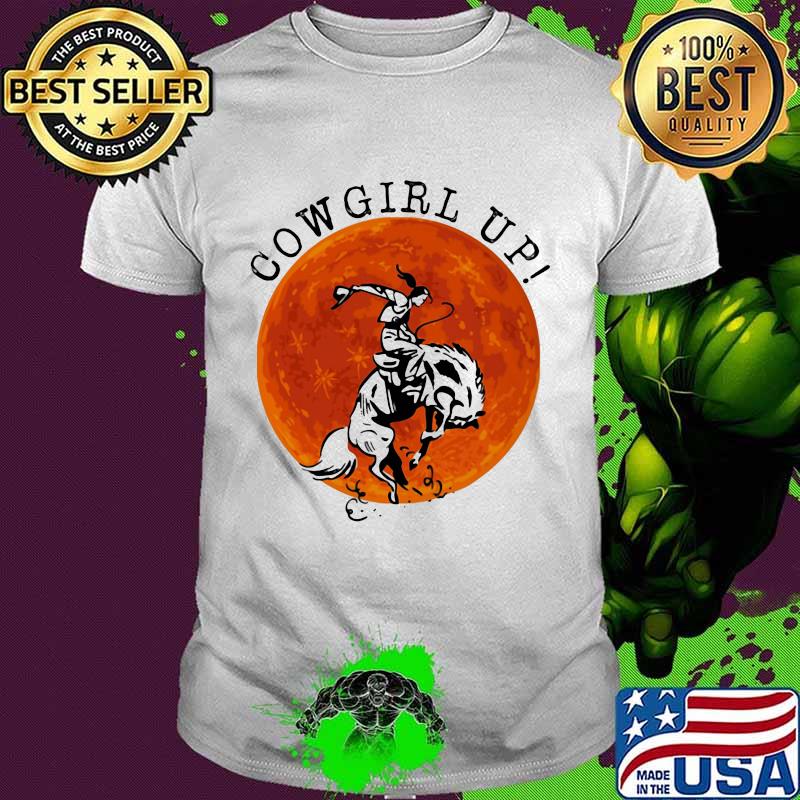 Official Cowgril Up The Moon Shirt