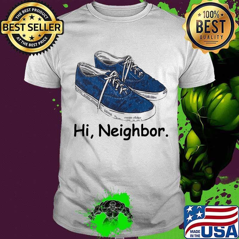 Official Hi Neighbor Shoe Blue Shirt