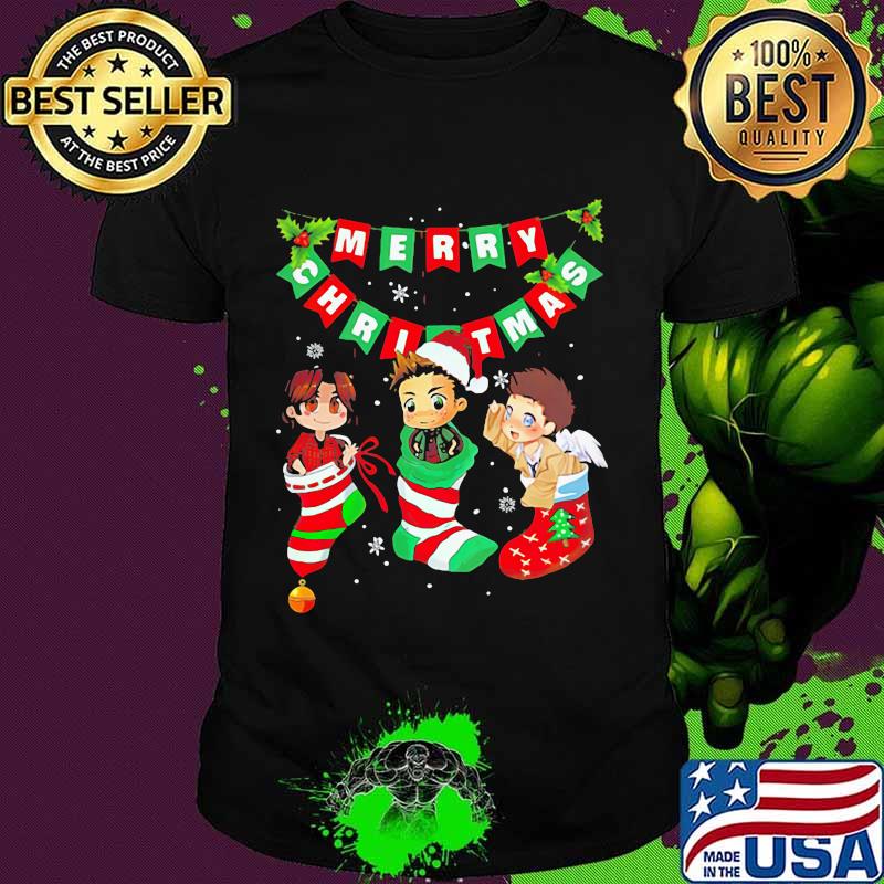 Official Merry Christmas Supernatural shirt
