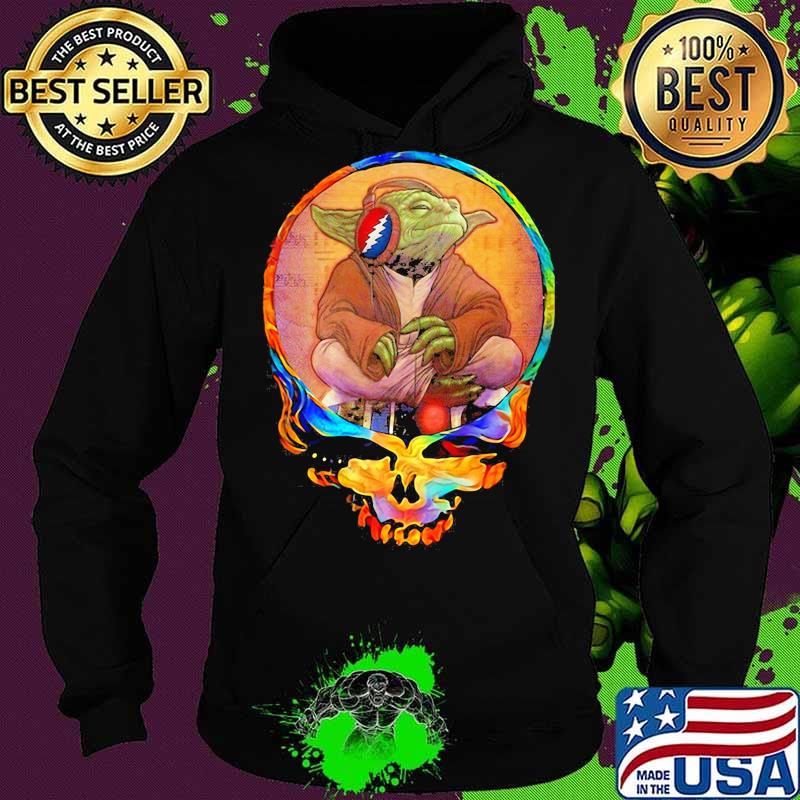 Official Skull Yoda Listen To Grateful Dead Shirt Hoodie Official Skull Yoda Listen To Grateful Dead Shirt Hoodie